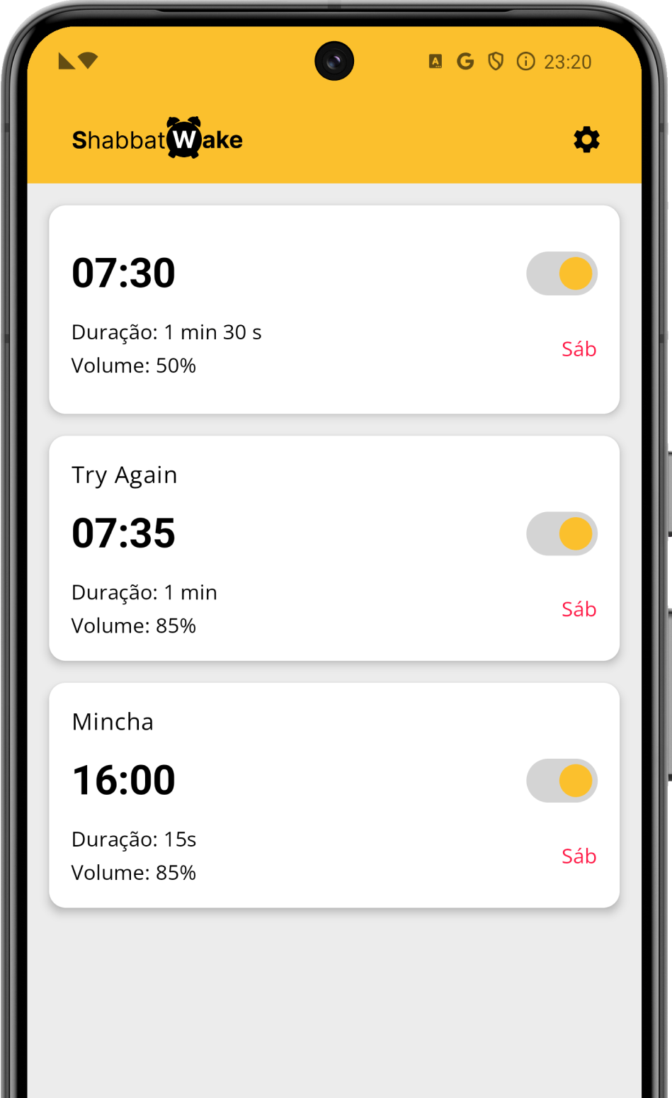 Configure uma vez, funciona sozinho